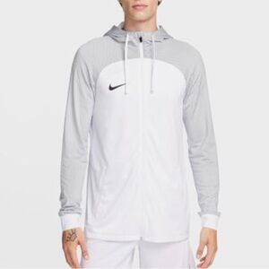 Nike Men's White and Gray Windbreaker